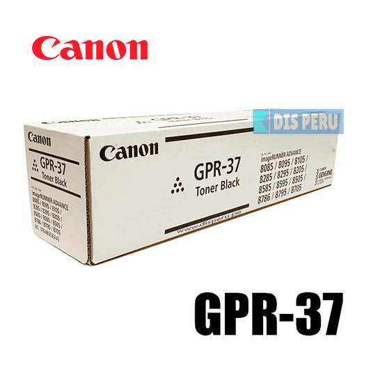 TONER GPR 37 FOR CANON IR ADVANCE 8580
